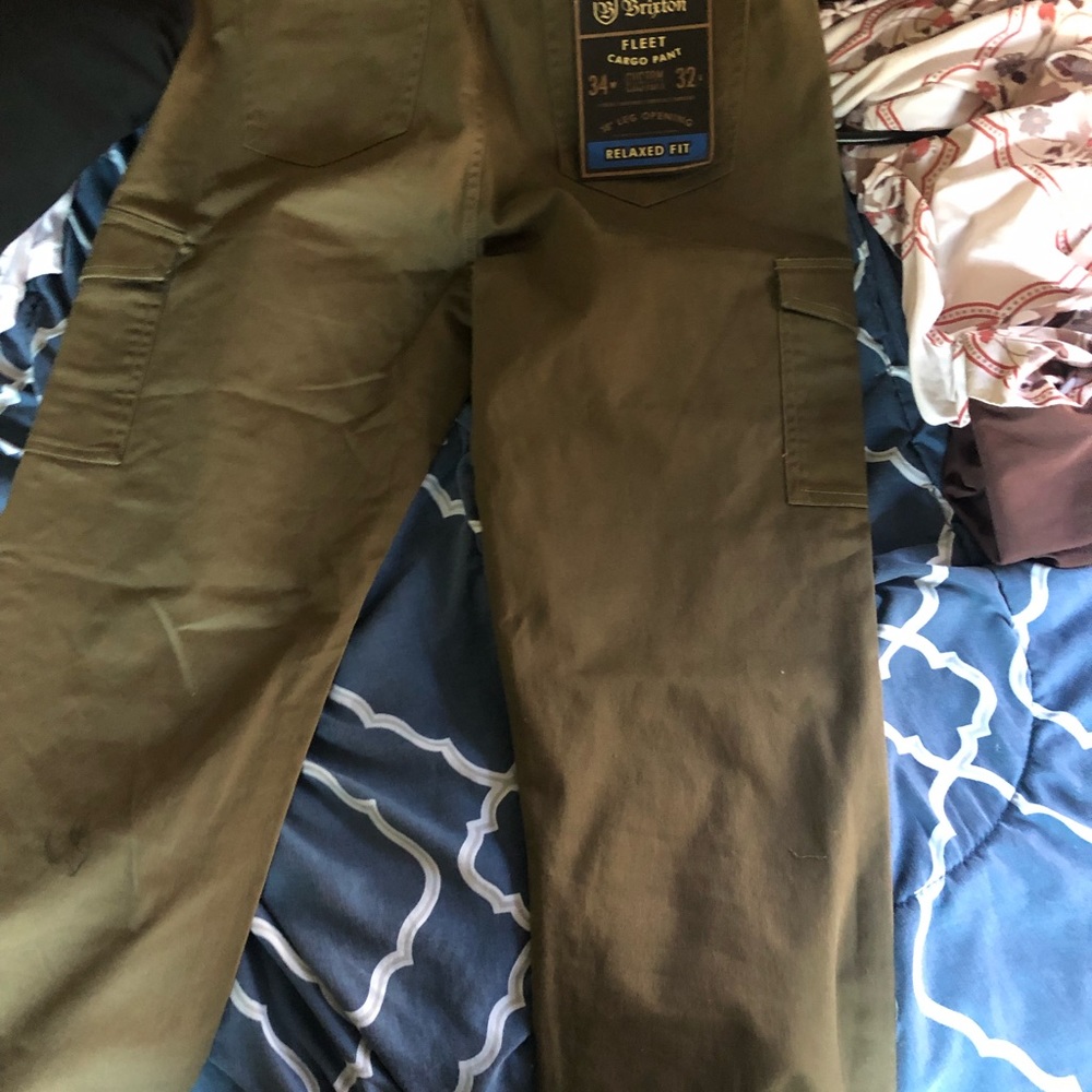 Olive cargo pants